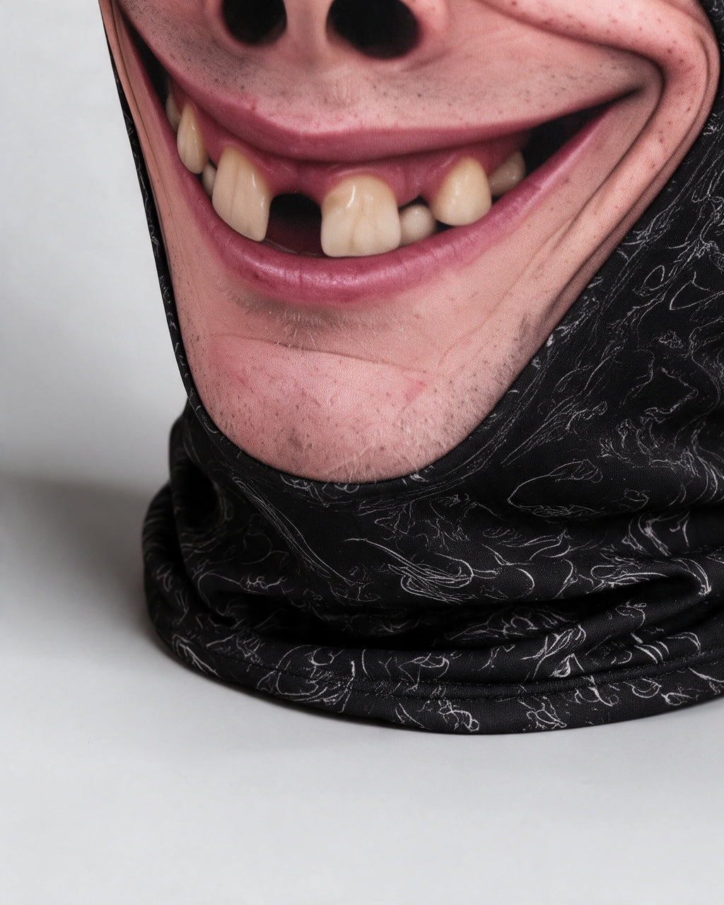 Bucktooth Grin mask — gallery material
