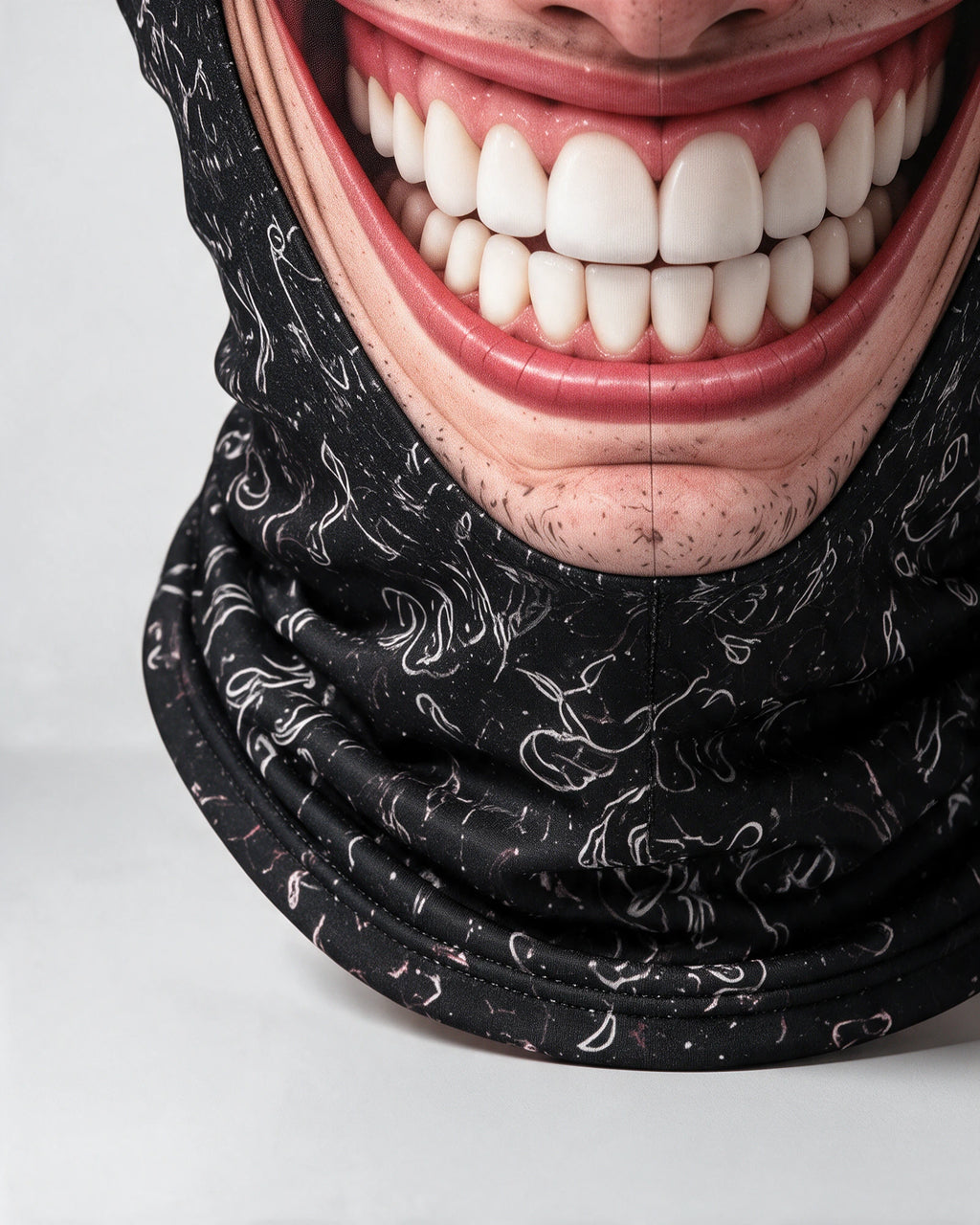Toothy Smile mask — gallery material