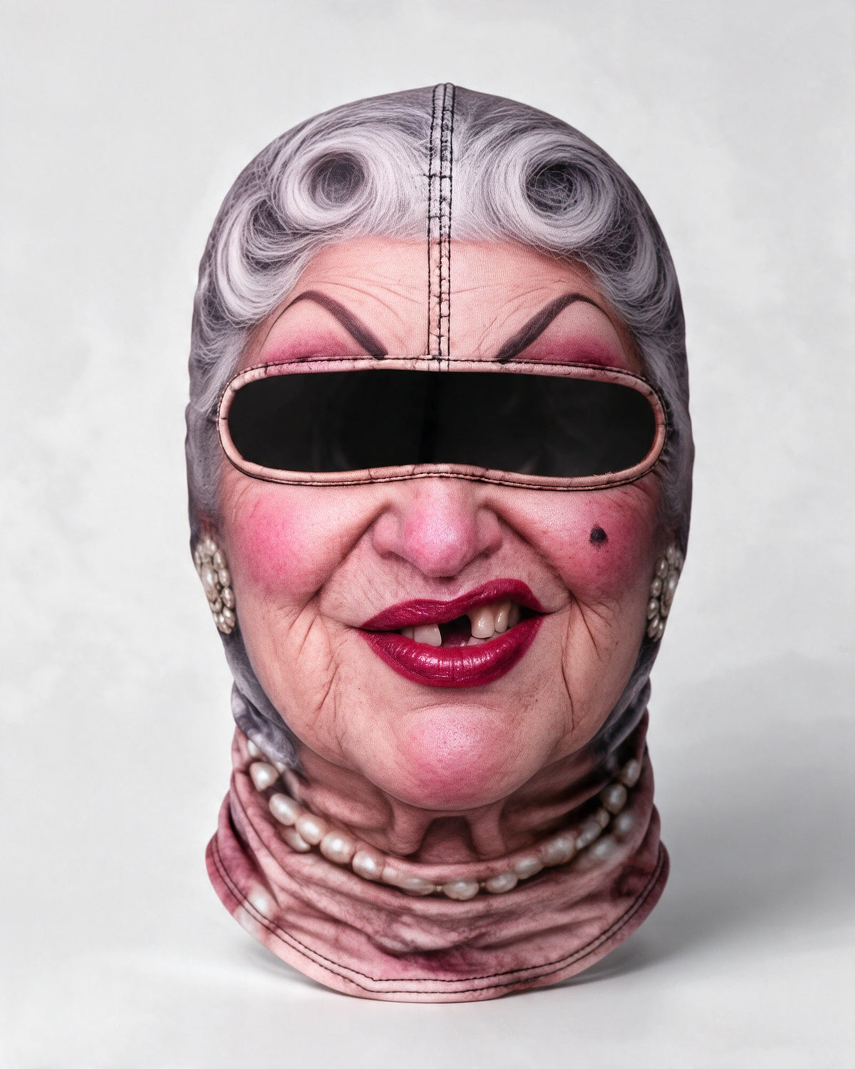 Curly-Haired Granny mask — gallery product