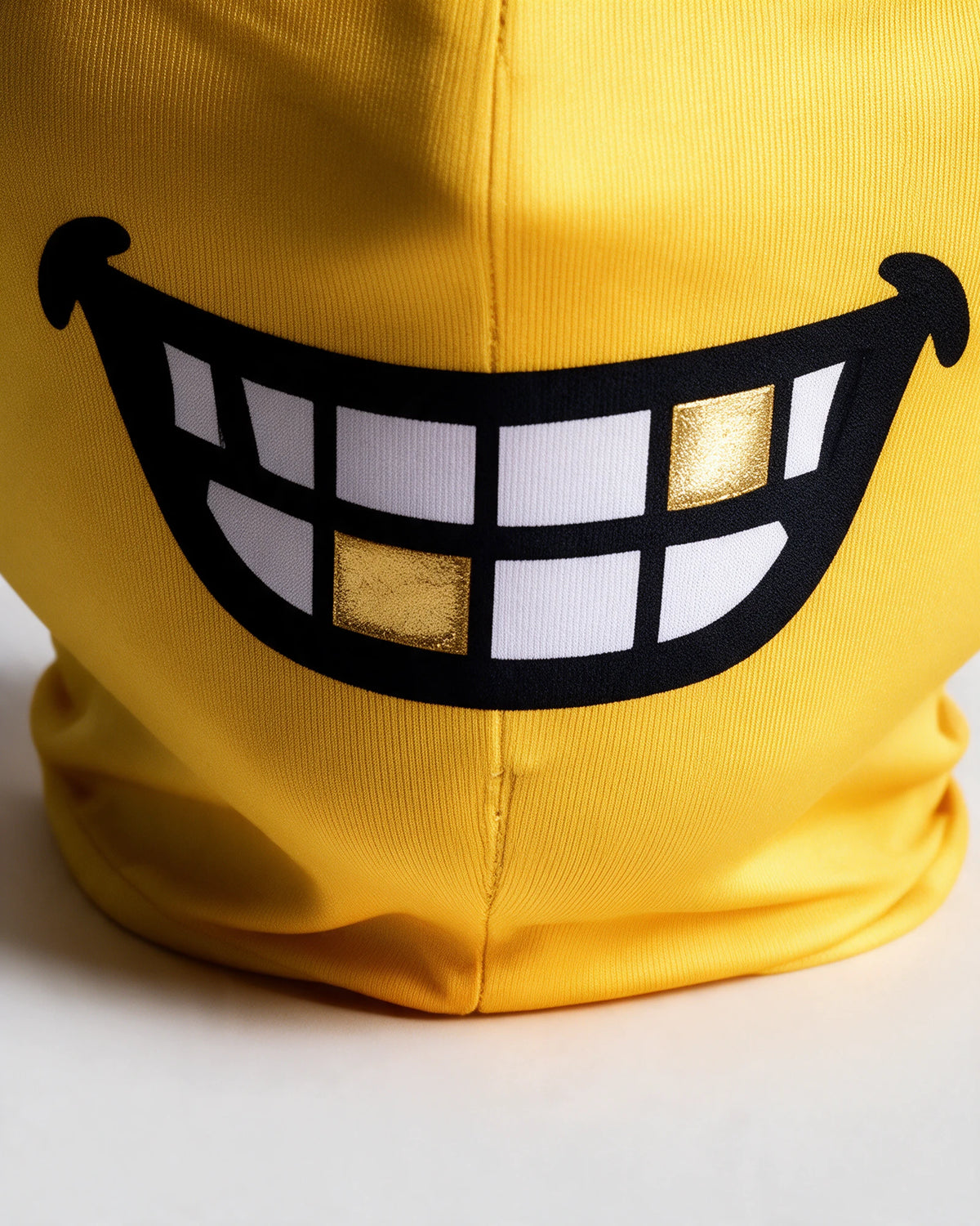 Toothy Grin mask — gallery material