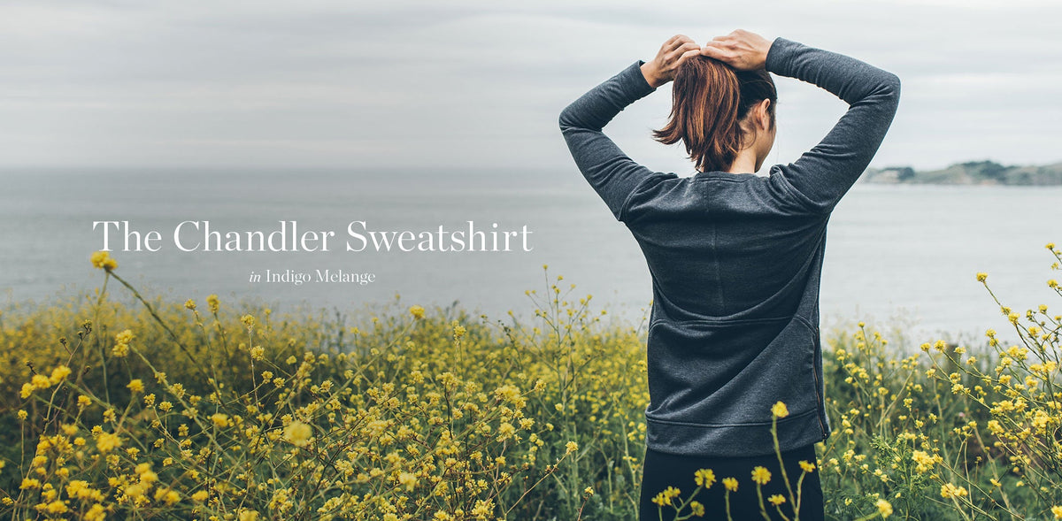 Men's The Chandler Sweatshirt in Indigo Melange — Sweater