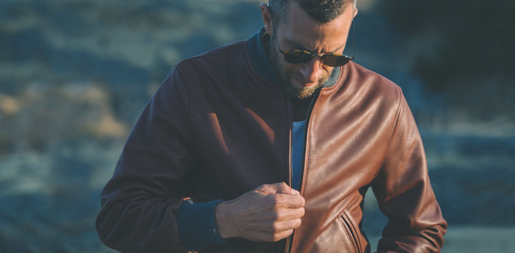 Men's The Presidio Jacket in Cognac