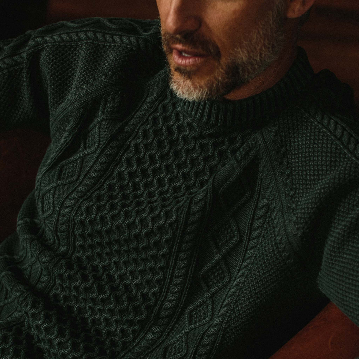 Men's The Orr Sweater in Charcoal