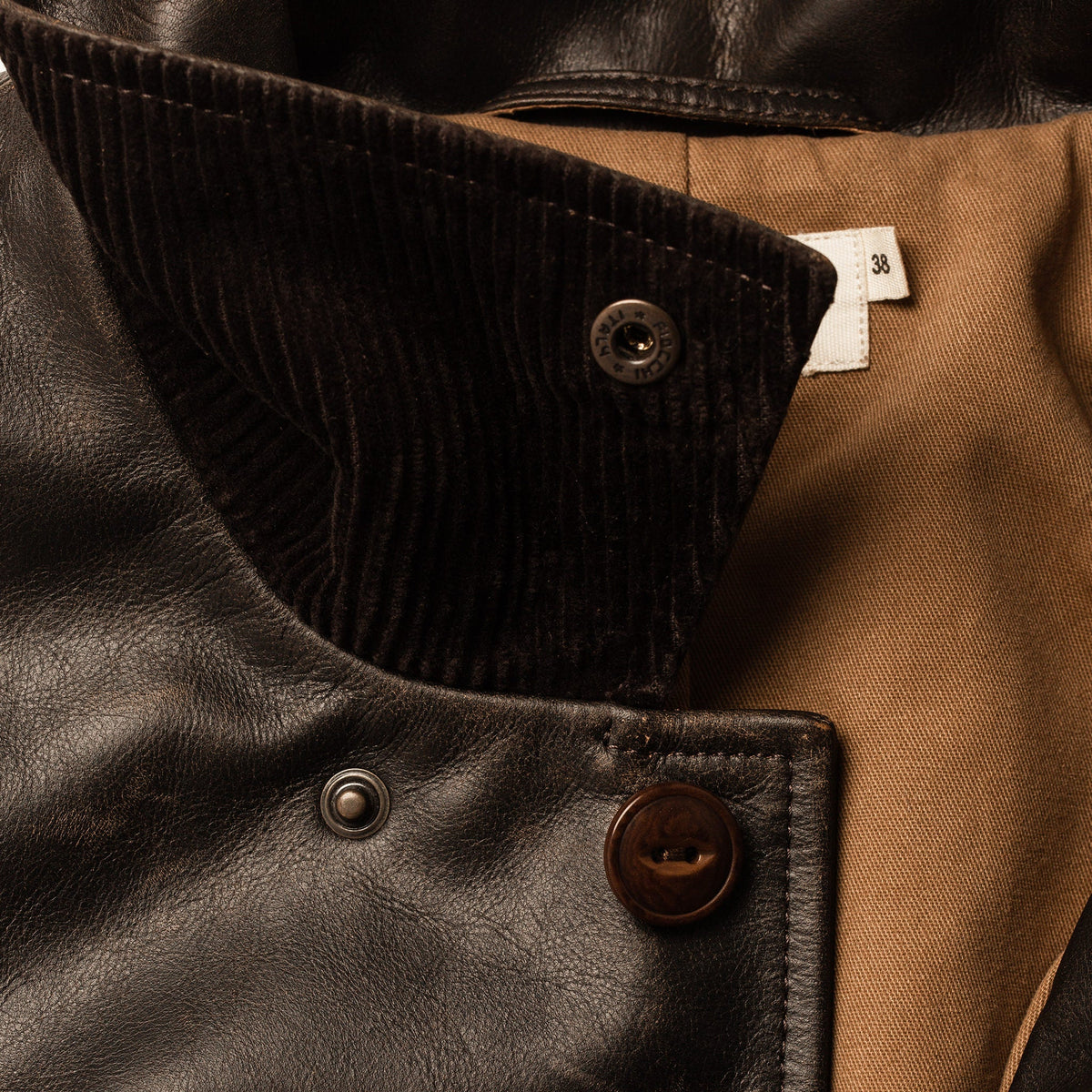 Men's The Cuyama Jacket in Cola Leather