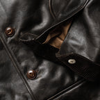 Men's The Cuyama Jacket in Cola Leather