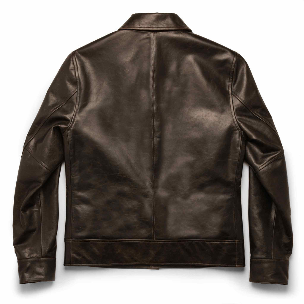 Men's The Cuyama Jacket in Cola Leather