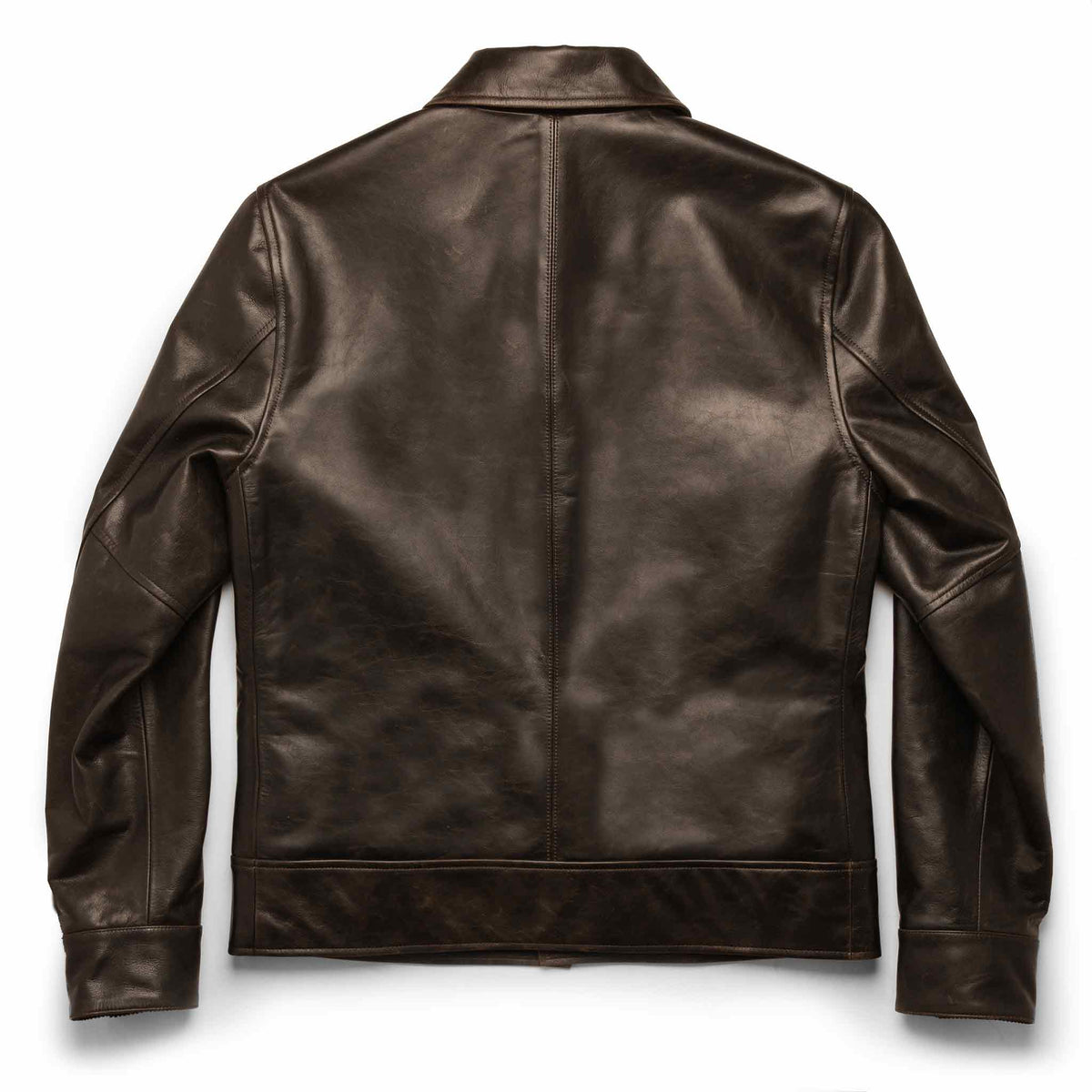 Men's The Cuyama Jacket in Cola Leather