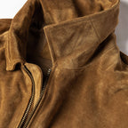 Men's The Wyatt Jacket in Cognac Suede