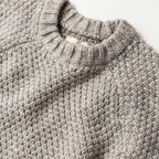 Men's The Fisherman Sweater in Heather Ash