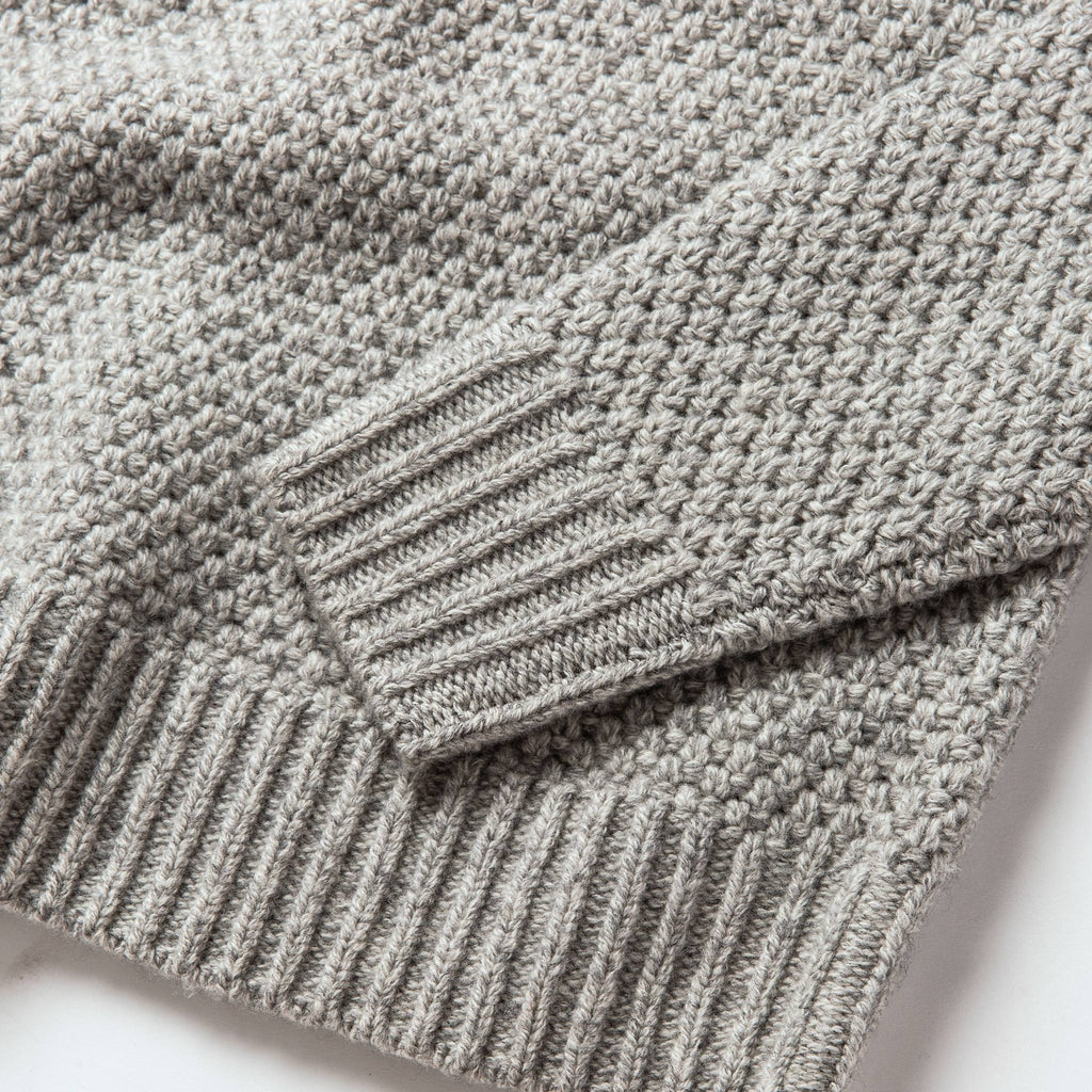 Men's The Fisherman Sweater in Heather Ash
