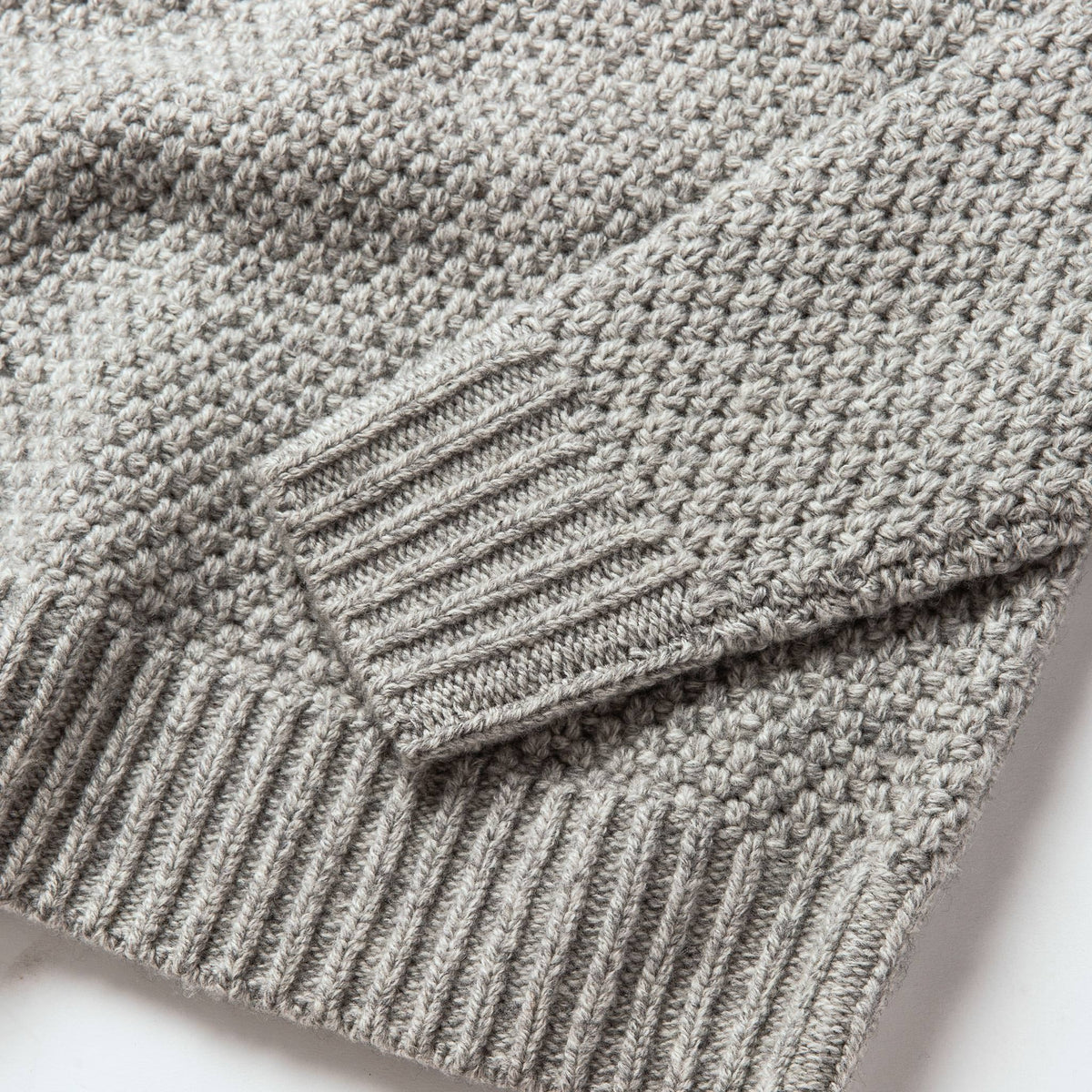 Men's The Fisherman Sweater in Heather Ash