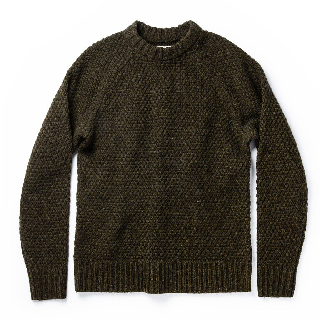 Men's The Fisherman Sweater in Loden