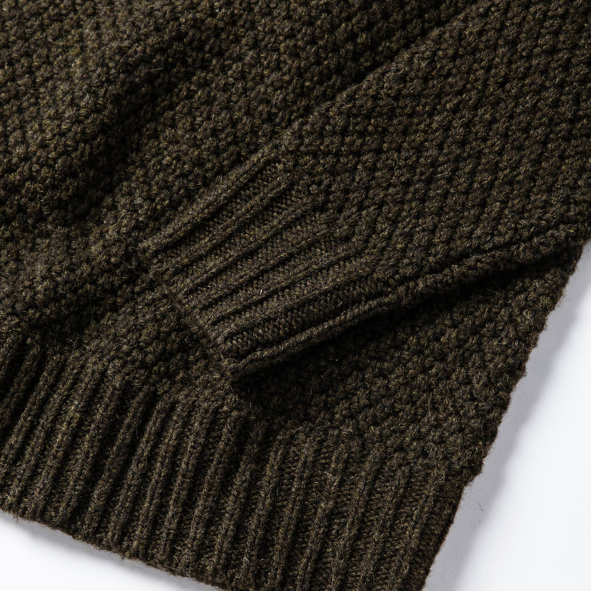 Men's The Fisherman Sweater in Loden