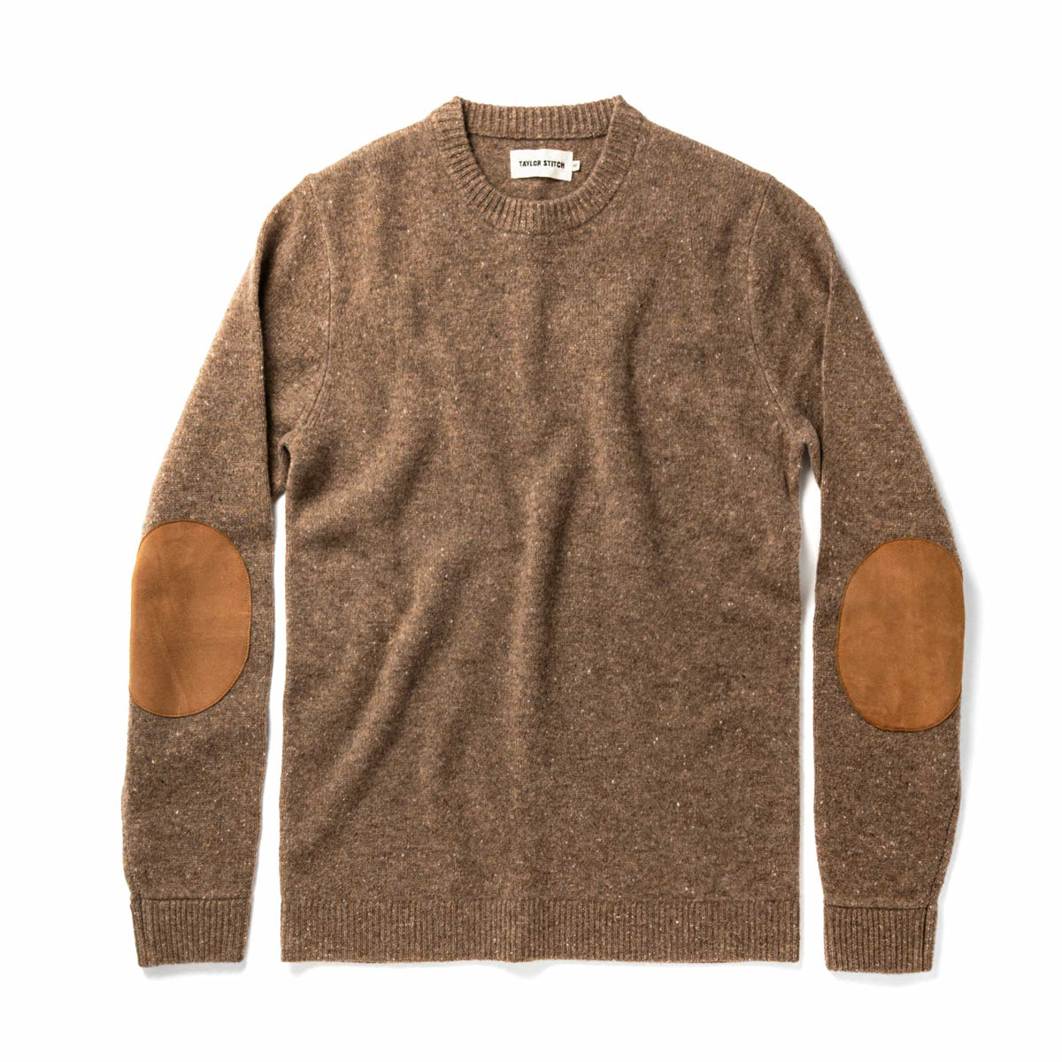 Men's The Hardtack Sweater in Oak Donegal