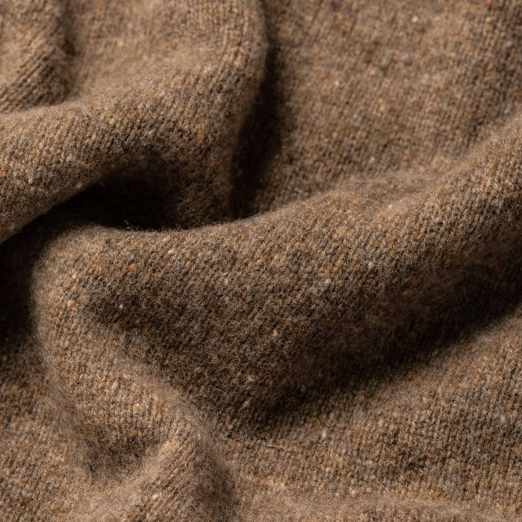 Men's The Hardtack Sweater in Oak Donegal